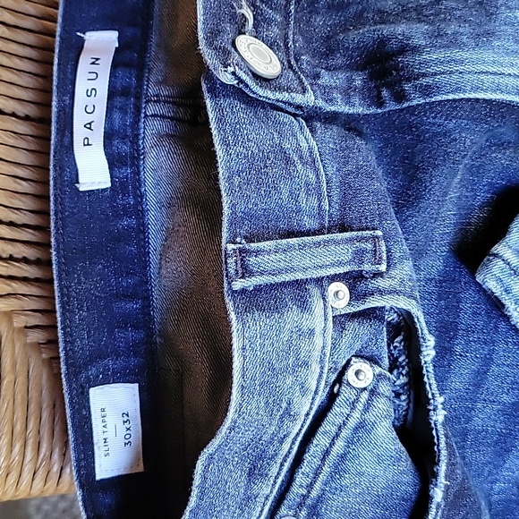 PacSun slim taper, blue,  30x32 but measures as 30x30 - Picture 5 of 10